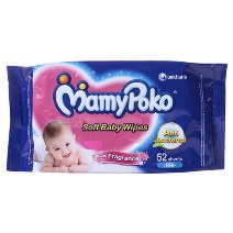 MAMY POKO BABY WIPES 52 WIPES